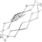 Rylos Classic Diamond Tennis Bracelet in 14K White Gold With Spectacular White Diamonds - 6 3/4"*