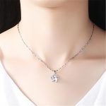 JUNZAI Necklace for Women Pendant Necklaces with Cubic Zirconia Valentines Mothers Day Anniversary Birthstones Jewellery Gifts for Wife Girlfriend Her - Image 5