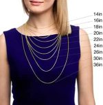 Diamond2Deal 14k Yellow Gold Diamond-cut 4mm Beaded Semi-solid Rosary 24 inch Necklace Fine Jewelry Gift for Women - Image 5