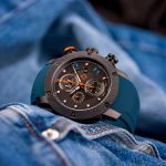 LIV GX-AC Swiss Automatic ETA 7750 26 Jewel Movement Chronograph 46mm 316L Case, 3D Multi-Layer Dial + Quickset Date - Rugged Classic Watch for Men - Skeleton Case-back - Sapphire Crystal - 330 FT Water Resistant - Image 3