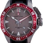 Hamilton H77805380 Khaki Navy Frogman Titanium Automatic 1000M Men Watch Blue