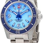 Breitling Superocean 36 Automatic Sky Blue Dial Unisex Watch A17316D81C1A1