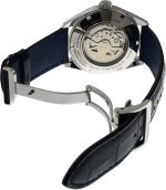 Orient Star Limited Edition Semi Skeleton Blue Dial Rose Gold Sapphire Glass Automatic Watch RE-AV0111L - Image 5