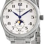 Longines Master Automatic Moonphase Silver Dial Men's Watch L29094786