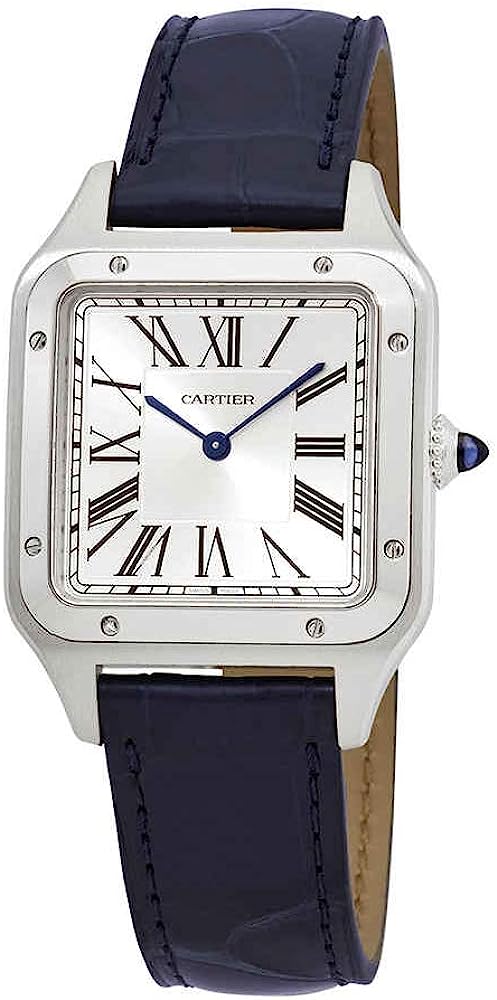 251031103325352_1 Cartier Santos-Dumont Quartz Silver Dial Men's Watch WSSA0022 - Image 1