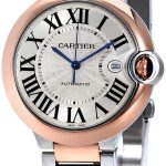 Cartier Ballon Bleu De Cartier Guilloche Dial Automatic Men's Watch W2BB0004