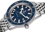 Rado Men's Captain Cook 42 mm Automatic Diving Watch with Stainless Steel Strap, Silver-Tone, 20 (Model: R32505203), Blue - Image 5