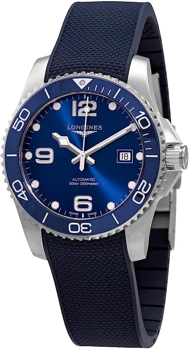 251228003357200_1 HydroConquest Ceramic Blue Dial 41mm Automatic Diving Watch - Image 1