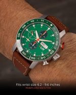 LIV P-51 Titanium 46MM Swiss Automatic Day-Date Chrono Men's Watch - Unidirectional Ceramic Bezel- High-Grade Titanium Case - Sapphire Crystal - Image 2