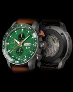 LIV P-51 Titanium 46MM Swiss Automatic Day-Date Chrono Men's Watch - Unidirectional Ceramic Bezel- High-Grade Titanium Case - Sapphire Crystal - Image 3