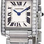 Cartier Tank Francaise Silver Dial Ladies Watch W4TA0008