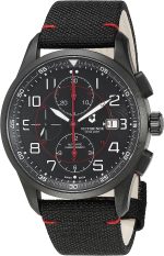 Victorinox Men's 241721 AirBoss Analog Display Swiss Automatic Black Watch