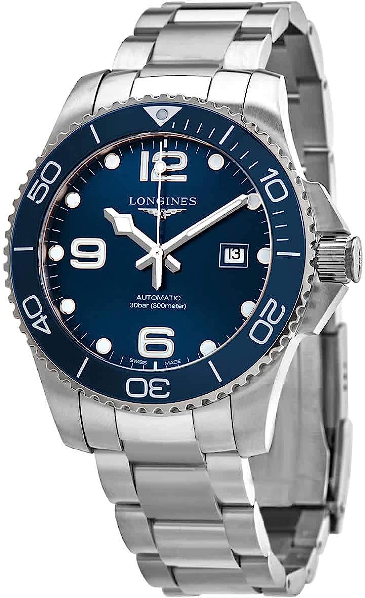 251228015013311_1 Longines HYDROCONQUEST Ceramic Bezel 43MM Blue DIAL Automatic Diving Watch L37824966 - Image 1