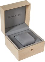 Hamilton Watch Khaki Aviation Converter Swiss Automatic Chronograph Watch 44mm Case, Black Dial, Brown Leather Strap (Model: H76726530) - Image 6