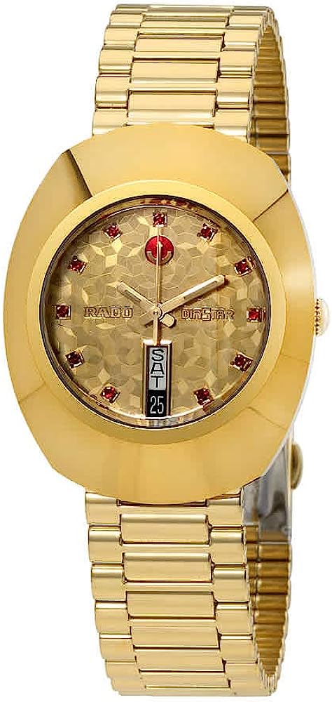 251228015014027_1 Rado Original L Automatic Yellow Gold Dial Mens Watch R12413653 - Image 1