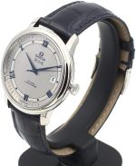 Omega De Ville Automatic Co-Axial Chronometer Blue Leather Strap 424.13.40.20.02.003 - Image 3