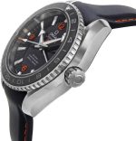 Omega Planet Ocean GMT Black Dial Rubber Strap Mens Watch 23232442201002 - Image 4