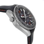 Omega Planet Ocean GMT Black Dial Rubber Strap Mens Watch 23232442201002 - Image 5