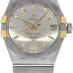 Omega Constellation Co-Axial 38mm 123.20.38.21.02.005 18K Yellow Gold and Stainless Steel Men's Watch