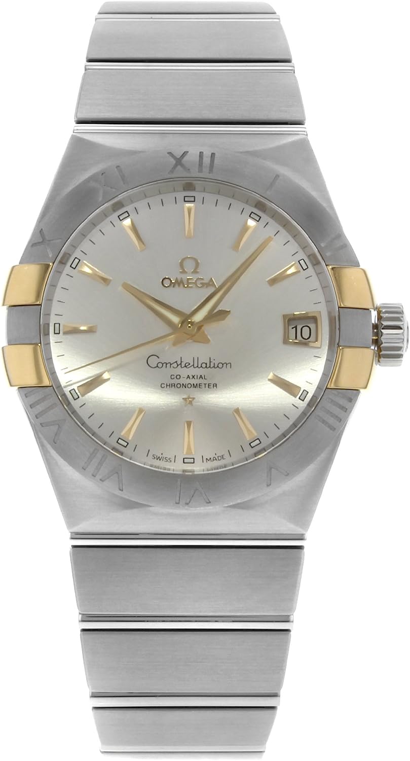 251228015014618_1 Omega Constellation Co-Axial 38mm 123.20.38.21.02.005 18K Yellow Gold and Stainless Steel Men's Watch - Image 1