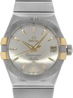 Omega Constellation Co-Axial 38mm 123.20.38.21.02.005 18K Yellow Gold and Stainless Steel Men's Watch - Image 2
