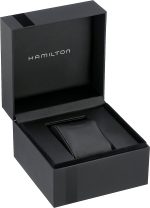 Hamilton Men's H37512131 Jazzmaster Seaview Black Chronograph Dial Watch - Image 3