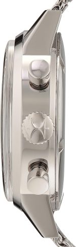 Hamilton Watch American Classic Intra-Matic Mechanical Chronograph H Watch 40mm Case, Black Dial, Silver Stainless Steel Bracelet (Model: H38429130) - Image 2