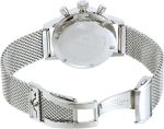 Hamilton Watch American Classic Intra-Matic Mechanical Chronograph H Watch 40mm Case, Black Dial, Silver Stainless Steel Bracelet (Model: H38429130) - Image 3
