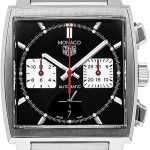 Tag Heuer Monaco Automatic Black Dial Watch CBL2113.BA0644 (Pre-Owned)
