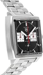 Tag Heuer Monaco Automatic Black Dial Watch CBL2113.BA0644 (Pre-Owned) - Image 4