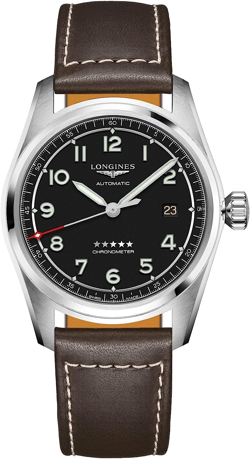 260106101155652_1 Longines Spirit Automatic Black Dial Men's Watch L3.811.4.53.0 - Image 1