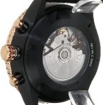 Hamilton Watch Khaki Aviation Converter Swiss Automatic Chronograph Watch 44mm Case, Black Dial, Black Leather Strap (Model: H76736730) - Image 4