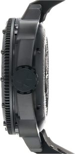 Hamilton Watch Khaki Navy BeLOWZERO Swiss Automatic Watch Titanium 46mm Case, Black Dial, Black Rubber Strap (Model: H78505330) - Image 2