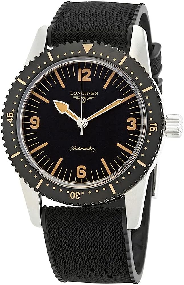 260106101205461_1 Longines Heritage Automatic Black Dial Men's Watch L2.822.4.56.9 - Image 1