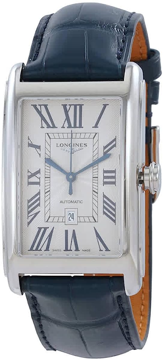 260106101205529_1 Longines Dolce Vita Mens 21MM SS Blue Leather L5.767.4.71.9 - Image 1