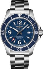 Mens Breitling Superocean 44mm Watch 1000 Meter Waterproof