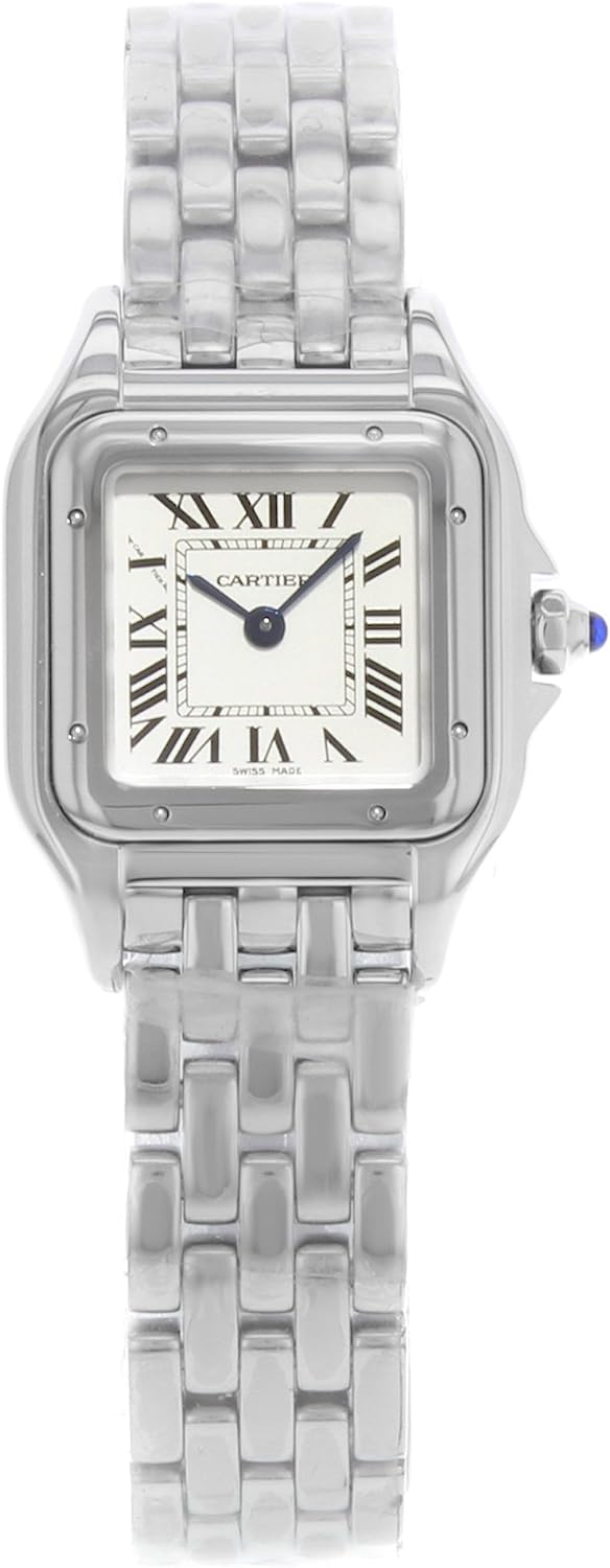 260107124439810_1 Cartier Panthere de Cartier Silver Dial Ladies Stainless Steel Watch WSPN0006 - Image 1