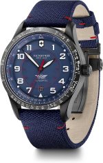 Victorinox Airboss Mechanical Watch with Blue Dial and Blue Nylon Strap - Image 2