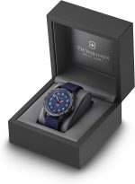 Victorinox Airboss Mechanical Watch with Blue Dial and Blue Nylon Strap - Image 5
