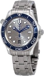 Omega Seamaster Automatic Grey Dial Men's Watch 210.30.42.20.06.001