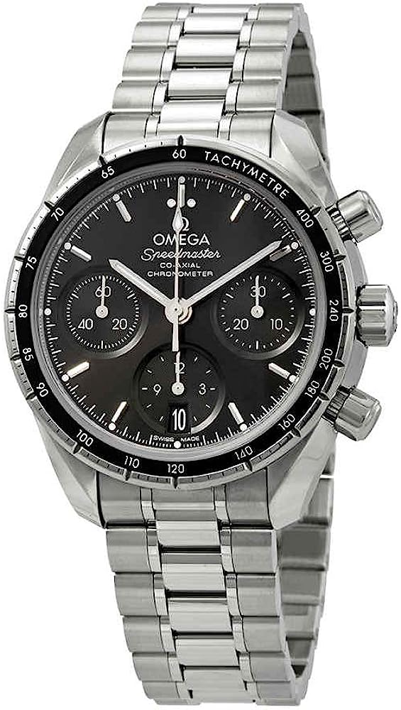 260107124440632_1 Omega Speedmaster Chronograph Automatic Black Dial Men's Watch 324.30.38.50.01.001 - Image 1