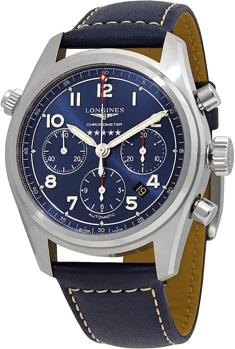 260107124440667_1 Longines Spirit Chronograph Automatic Men's Watch L3.820.4.93.0 - Image 1