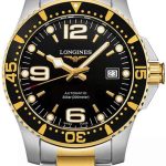 Longines Hydroconquest Automatic Black Dial Mens Watch L37423567