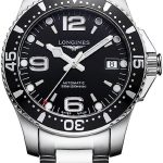 Longines HydroConquest Black Dial Automatic Mens Watch L3.741.4.56.6