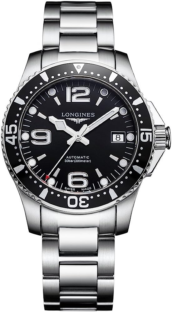 260107124440900_1 Longines HydroConquest Black Dial Automatic Mens Watch L3.741.4.56.6 - Image 1