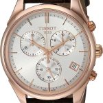 Tissot unisex-adult Vintage Steel And 18K Gold Dress Watch Brown T9204177603100