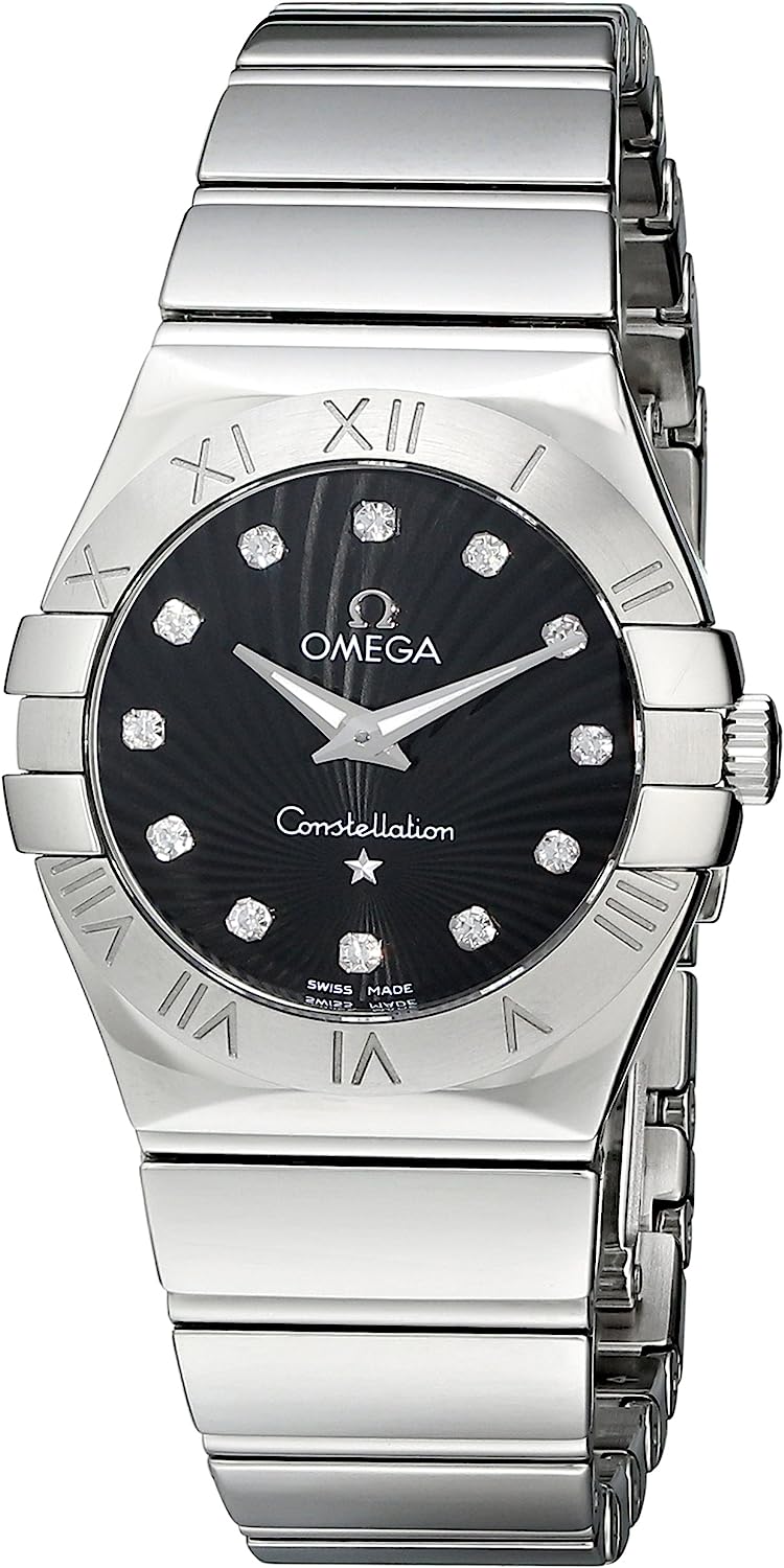 260107124441401_1 Omega Women's 123.10.27.60.51.002 Constellation Polished 27mm Analog Display Quartz Silver Watch - Image 1