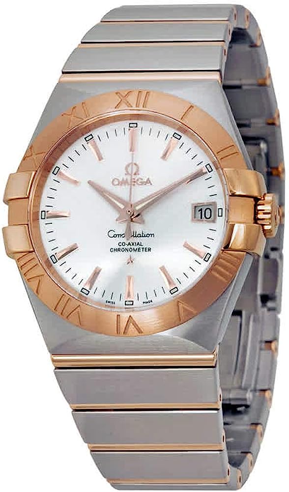 260107124441617_1 Omega Constellation Automatic Chronometer Silver Dial Men's Watch 123.20.35.20.02.001 - Image 1