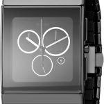 Rado Men's R21714152 Ceramica Black Dial Ceramic Chronograph Watch