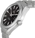 Omega Men's 231.10.42.21.06.001 Seamaster Aqua Terra Chronometer Black Dial Watch - Image 3